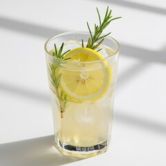Refreshing Lemon Rosemary Cocktail