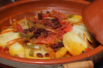 Moroccan Tajine Close Up