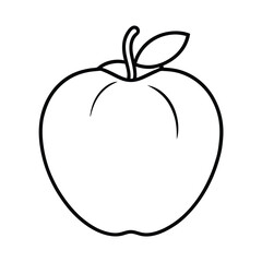 elephant apple fruit vector illustration