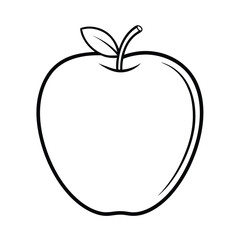  gala apple vector illustration