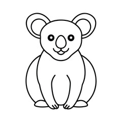 koala animal vector illustration