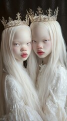 two little girls