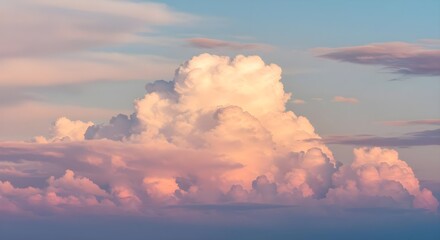 Sunset, Clouds, Sky, Pink and Orange Sunset Cloudscape