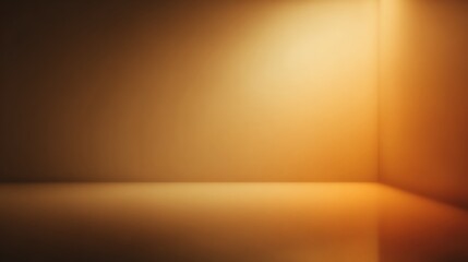 Empty light brown gradient background, soft and clean
