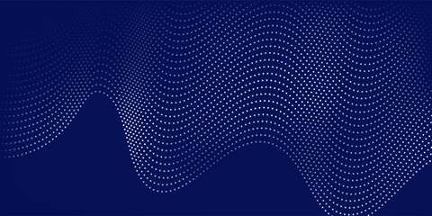 Blue background abstract with line waves and gradient variation. Suitable for user interface stroke websites simple good