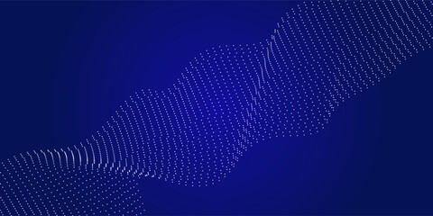 Blue background with line waves and gradient variation. Suitable for user interface bakcground art websites