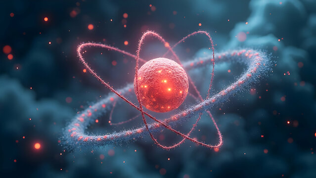 Crystalline Lattice Background Molecular Context