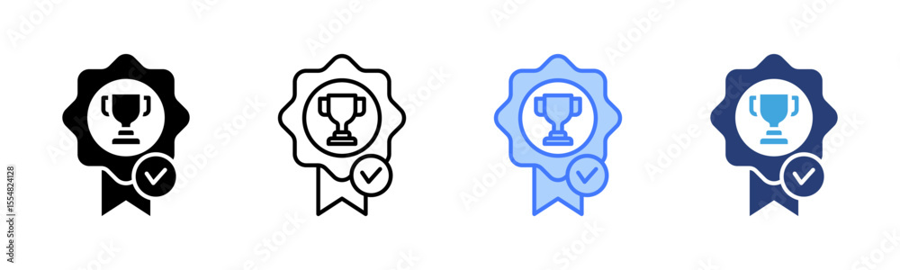 Poster best practice icon sheet multiple style collection