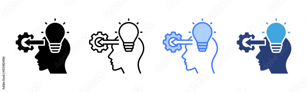 Poster Proactive icon sheet multiple style collection