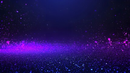 Fototapeta premium Purple and blue glitter sparkle background