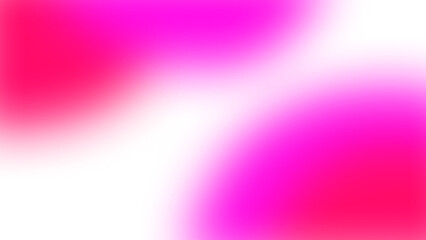 Pink and red color gradient abstract shape element with transparent background