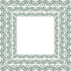 Beautiful flower art and mandala vector design