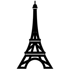 eiffel tower vector illustration