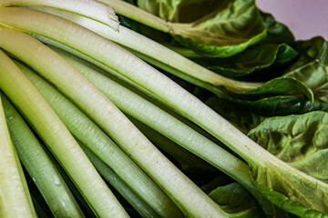 fresh green veggies