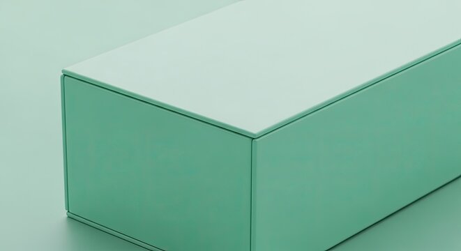  Mint Green Cosmetic Product Packaging Mockup