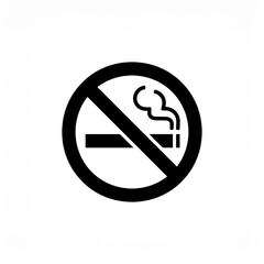 a no smoking sign 