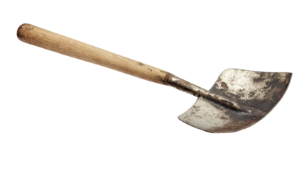 Traffic control paddle sign with STOP/SLOW reversible panel, handheld safety signal, Transparent background, PNG file