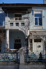 old house in the old town Ukraine