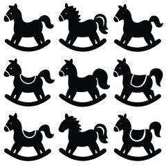 Rocking Horse Silhouette Collection