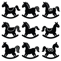 Rocking Horse Silhouette Collection