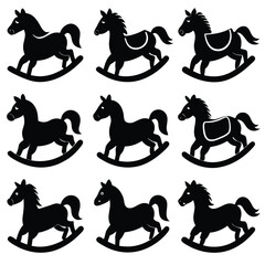 Rocking Horse Silhouette Collection