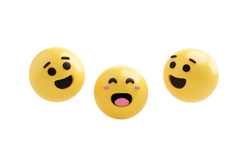 Emoji 3D Icon Set