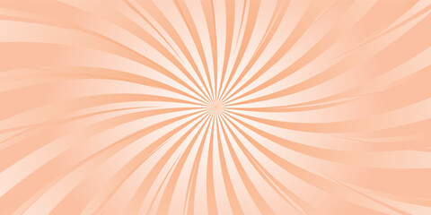 Obraz premium Light salmon red sunburst pattern background. Abstract sun rays flare background. Bright comic sunburst effect background for templates, sales banners, events, ads, web, and much more.