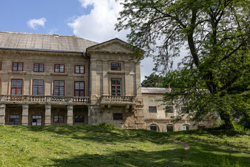 Old historical building in summer