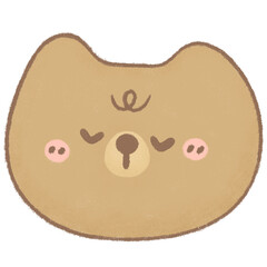 vector illustration of a bear