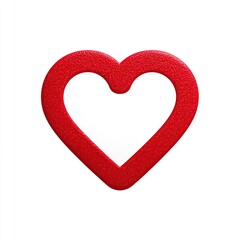 Flat Heart Health Symbol Icon