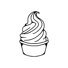 classic swirl ice cream