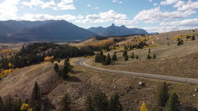 Beartooth highway Pilot and Index Peak in fall 