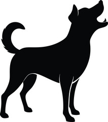 Cats and Dogs Silhouette Bundle Sitting, Playing, Sleeping, and Pet Pose Vector Collection