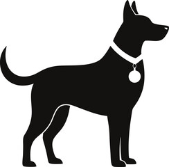 Cats and Dogs Silhouette Bundle Sitting, Playing, Sleeping, and Pet Pose Vector Collection