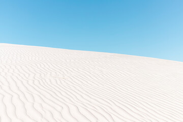 white sand dunes in Cape Town