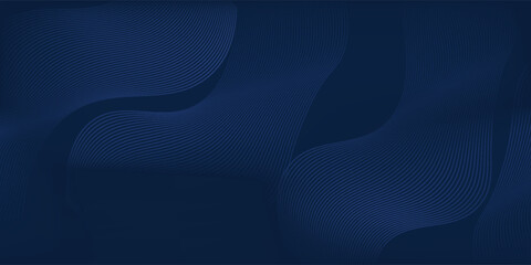 Abstract blue blend presentation background. Luxury paper cut background. Design decoration  golden pattern  halftone gradient simple art