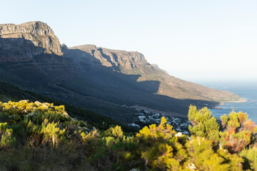 Signal Hill on the sunrise
