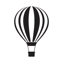 Fototapeta premium Vibrant hot air balloon illustration for travel and adventure banners