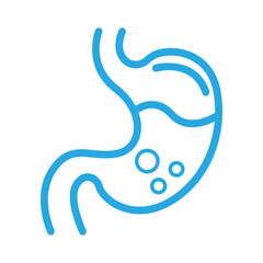 Stomach Health Medical Icon Design