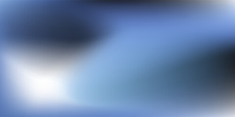 Blue background with a smooth light effect coming from the top modern