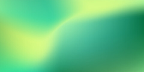 Abstract green gradient blurred background. Wave mesh background. Texture gradient banner design simple good art nice color