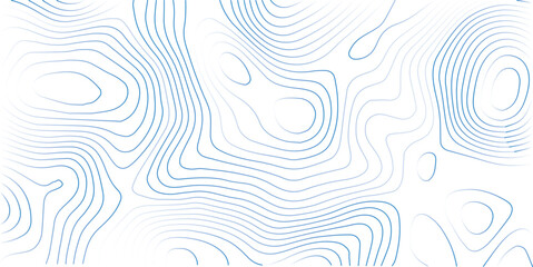 Abstract Topographic Contour Line Pattern in Black and White, Transparent PNG Topographic line map. Modern design with White background with topographic wavy pattern design