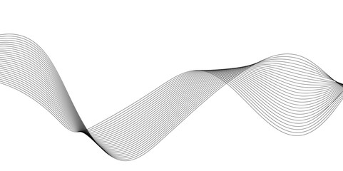 Fototapeta premium Abstract background with business lines. Technology, data science, geometric border pattern. Isolated on white background. Vector illustration.