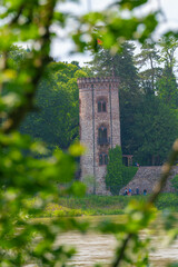 Stork Tower of Laufenburg Castle on the Rhine