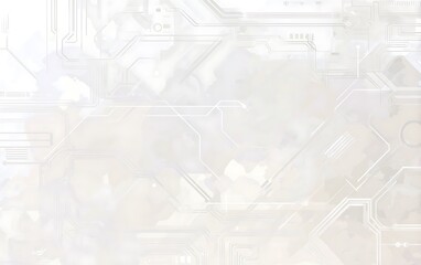 Subtle tech patterns in neutral palette