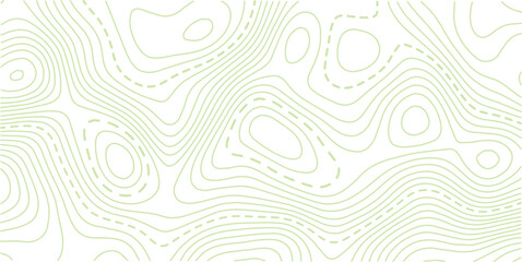 Topographic dot pattern in green and white
