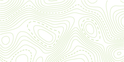 Topographic dot pattern in green and white
