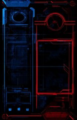 Cybernetic interface with binary aesthetic appeal