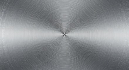 Metal Surface Texture with Circular Brushed Pattern