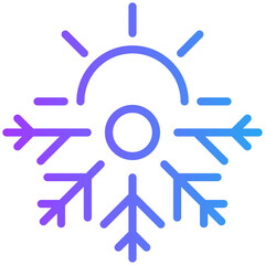 Cold day for weather, website, application, printing, document, poster design, etc